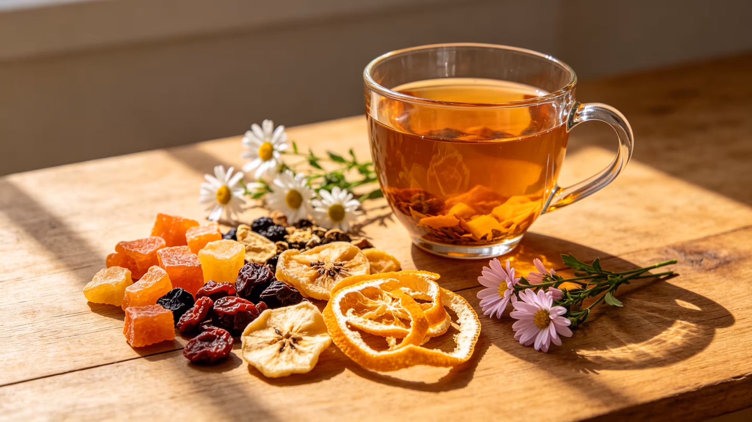Fruit Tea: A Natural Guide for Summer Drinks 2 Fruit Tea