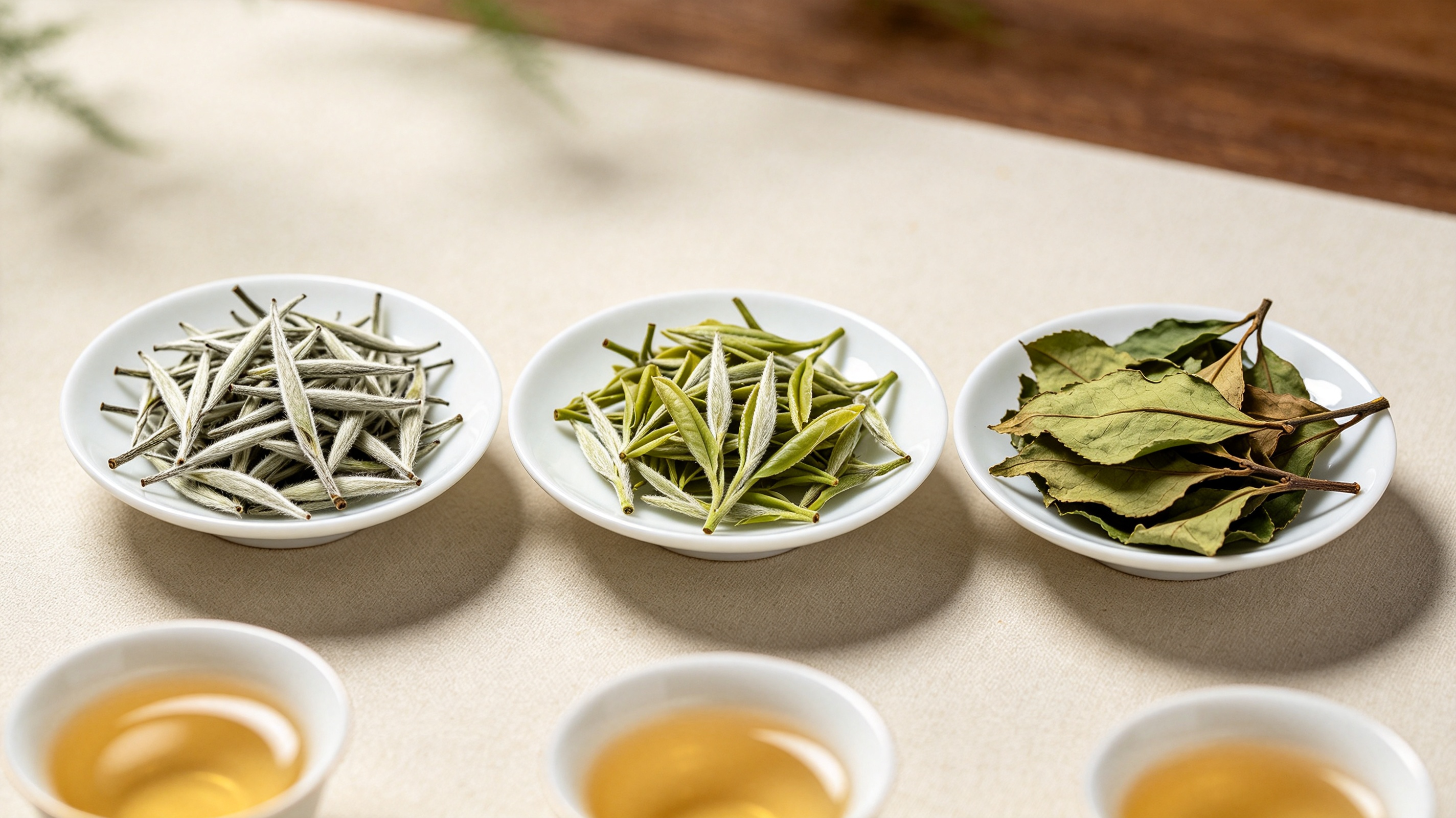 Which White Tea Is Right for You? Silver Needle, White Peony or Shou Mei 1 Silver Needle White Peony and Shou Mei white tea comparison